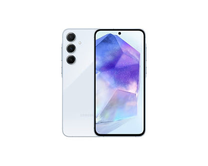Samsung Galaxy A55 5G Smart Phone 8GB/128GB Awesome Ice Blue - International Version Buy Online in UAE