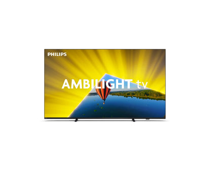 Philips 55 Inch Smart TV,  4K LED Ambilight TV with Dolby Atmos and Smooth Gaming Model 55PUS8079