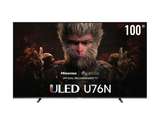 Hisense 100 Inch Class U76 Series QLED 4K Google TV 100U76N