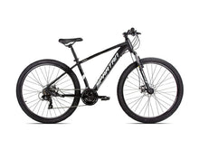 SPARTAN Calibre Hardtail Mountain Bicycle, Alloy Frame, Disc Brakes Shimano Shifters Charcoal Black