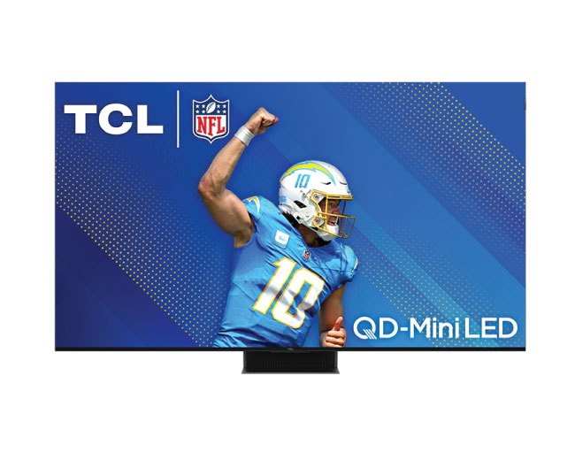 تلفزيون TCL الذكي 65 بوصة Q Class 120Hz 4K UHD HDR QD-Mini LED مع Google TV 65QM851G