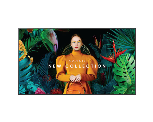 Samsung Crystal UHD Signage QMC 55 Inch Ultra Slim Depth LH55QMC