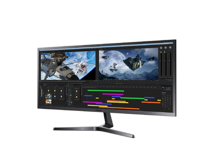 Samsung 34 Inch Ultra WQHD Monitor with 21:9 Wide Screen LS34J550WQ