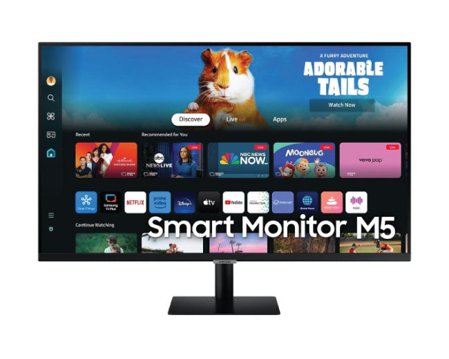 Samsung 80 cm 32 Inch M5 FHD Smart Monitor with Smart TV Experience 32DM500