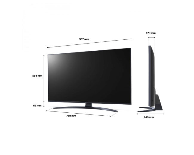 LG UQ91 43 Inch 4K Smart UHD TV 2022 43UQ9100