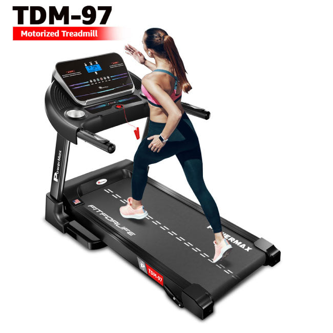 PowerMax TDM-97 Motorised Treadmill