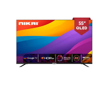 Nikai 55 Inch Smart TV - NPROG55QLED 4K QLED Ultra HD Smart Google TV 2025 Model - Buy Online in UAE