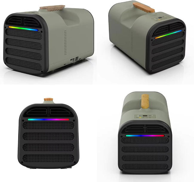 Portable Air Conditioner, 5200 BTU Camping Tent Air Conditioner, Compact & Lightweight Outdoor AC Unit
