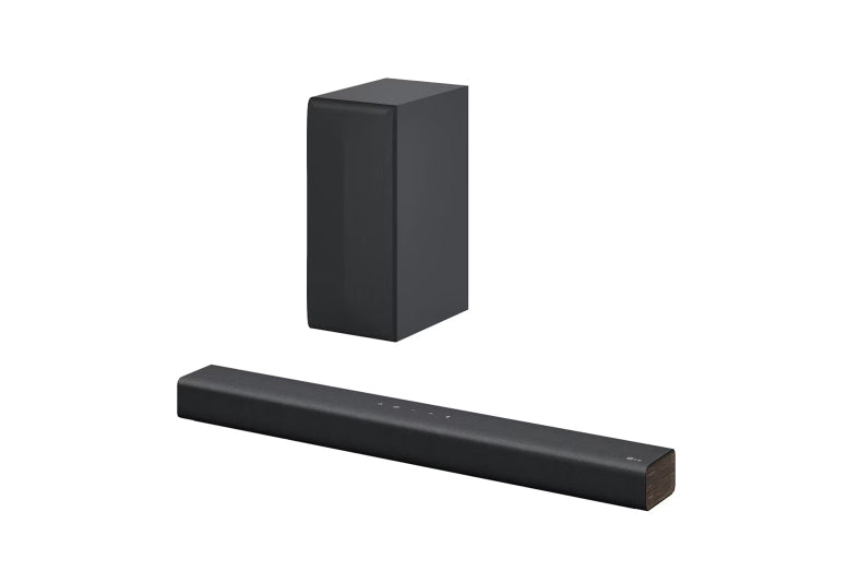 LG Soundbar - Sound Bar for TV featuring 2.1Ch, 300W, Dolby Audio, Wireless Subwoofer, AI Sound Pro