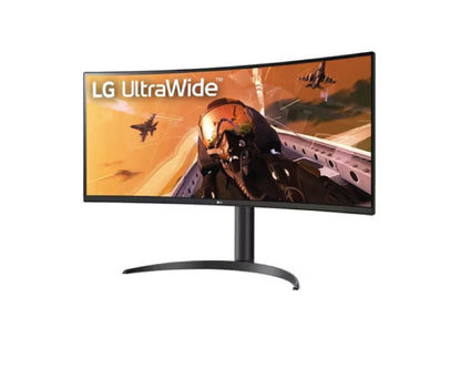 LG 34 Inch Curved UltraWide™ QHD 1440P HDR10 160Hz USB Type-C™ Monitor 34WP75C-B