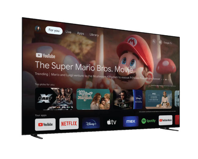 BRAVIA 8 77 Inch Class OLED 4K HDR Google TV 2024 77XR80