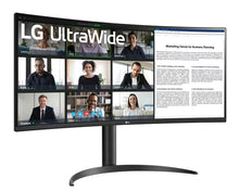 LG 34 Inch UltraWide™ WQHD 1440P HDR10 100Hz Curved Monitor with USB Type-C 34WR55QK-B