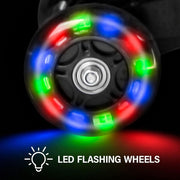 ZIGGY Swing Car Ride-On Toy for Kids Ages 2+ Wiggle Car with LED PU Wheels, Butterfly Steering ZG-2003