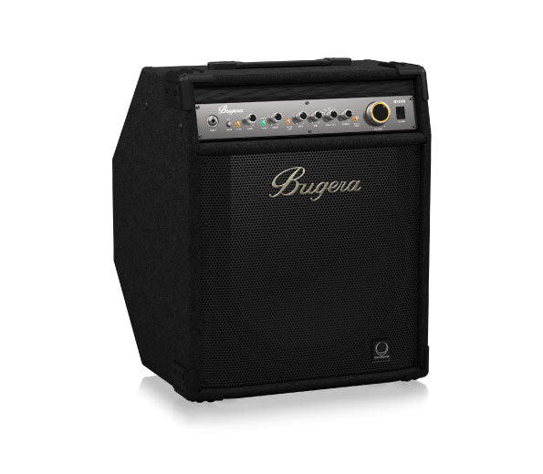 BUGERA 1000-Watt 2-Channel Bass Amplifier with 15 Inch Turbo-Sound Speaker FBQ Spectrum Analyzer BXD15