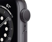 Apple Watch Series 6 GPS 40mm Space Gray Aluminum Case with Black Sport Band