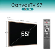 Hisense 55 Inch Class S7 144Hz Canvas TV™ 4K QLED Google TV 55S7N