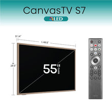 Hisense 55 Inch Class S7 144Hz Canvas TV™ 4K QLED Google TV 55S7N