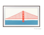 Samsung Customisable Modern Brown Bezel for The Frame 43 Inch TV VG-SCFA43BWB/XC