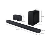 Samsung Q-Series Soundbar 9.1.4ch Sub Woofer & Rear Speaker HW-Q930D