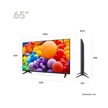 LG 65 Inch Smart TV - UHD AI UT73 4K Smart TV 2024 Model - Buy Online in UAE