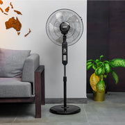 Geepas GF9605 18 Inch Stand Fan, Adjustable height, 3 speed, Tilt Setting with Overheat Protection