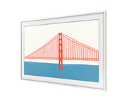 Samsung Customisable Modern White Bezel for The Frame 85 Inch TV VG-SCFA85WTBRU