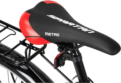 Spartan 26 Inch Metro Bike, Single-Speed for City Commuting for Teens and Adults SP-3240