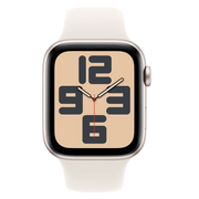 Apple Watch SE (2nd Gen) GPS 40mm Smartwatch Starlight, Fitness & Sleep Tracker, Crash Detection, Heart Rate Monitor