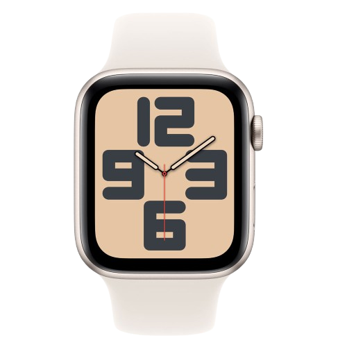 Apple Watch SE (2nd Gen) GPS 40mm Smartwatch Starlight, Fitness & Sleep Tracker, Crash Detection, Heart Rate Monitor