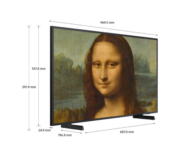 Samsung 43 Inch QLED LS03B 4K The Frame TV 2022 43LS03B