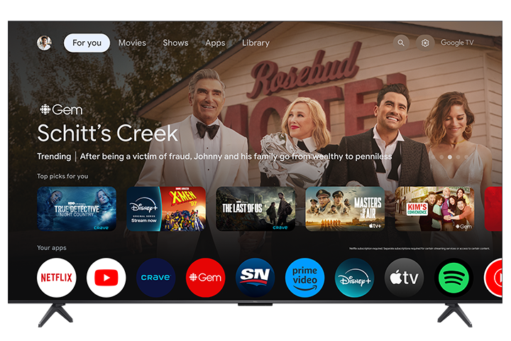 TCL 75 Inch QM63K Series QD-Mini LED QLED 4K UHD Smart TV with Google TV 75QM63K