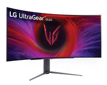 LG 45 Inch UltraGear™ OLED WQHD 1440P 240Hz 0.03ms Curved Gaming Monitor 45GS96QB-B
