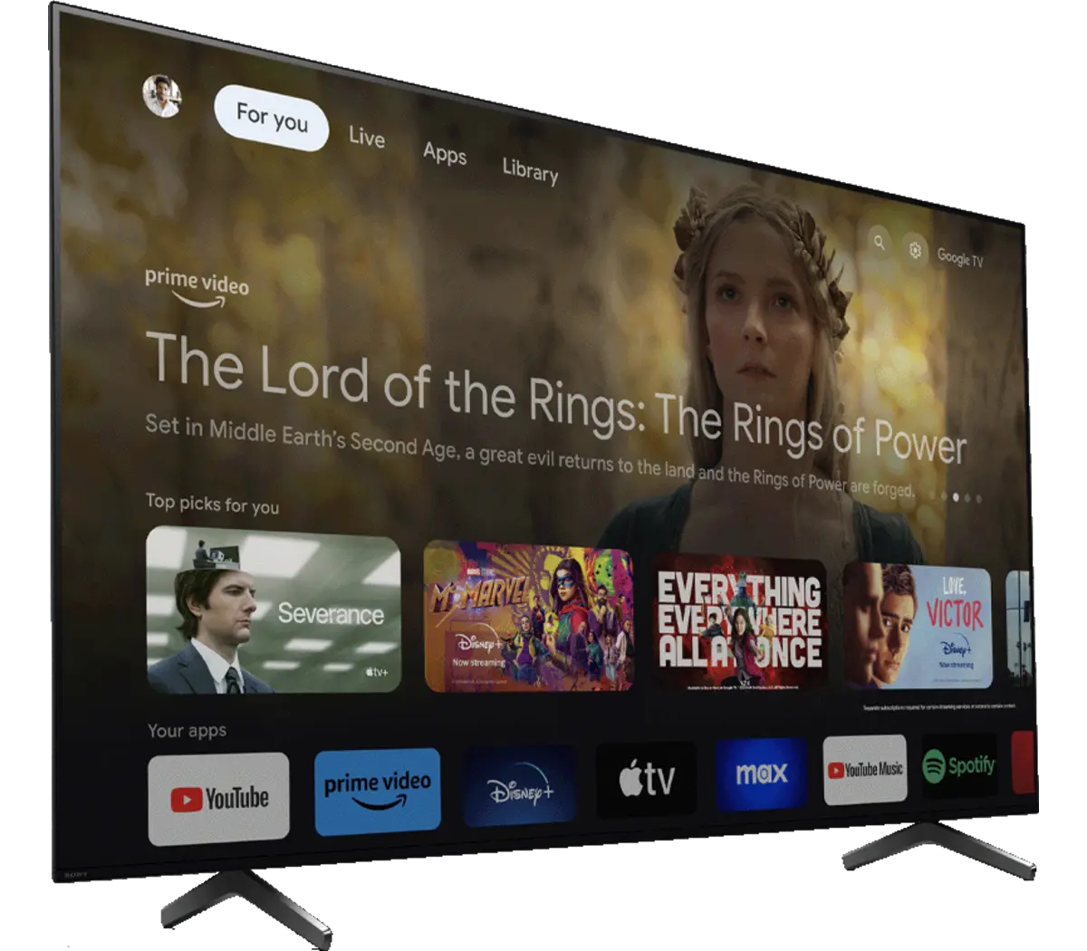 Sony BRAVIA XR 55 Inch Class A75L OLED 120Hz 4K HDR Google TV 2023 55A75L