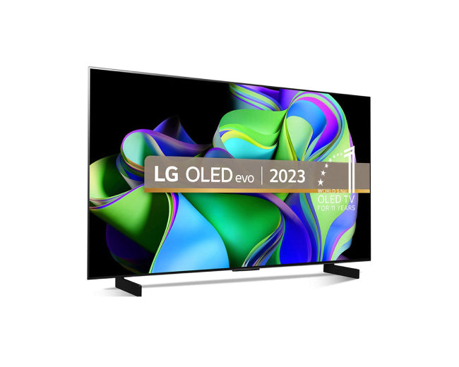 LG 42 Inch Smart TV - OLED evo C3 OLED42C34 4K Smart TV 2023 Model - Buy Online in UAE