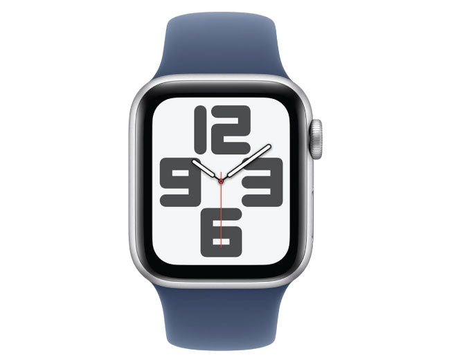 Apple Watch SE (2nd Gen) GPS 40mm Smartwatch Silver, Fitness & Sleep Tracker, Crash Detection, Heart Rate Monitor