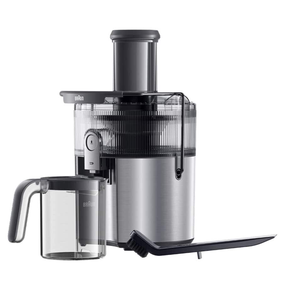 Braun MultiJuice 7 juicer with foam separator jug