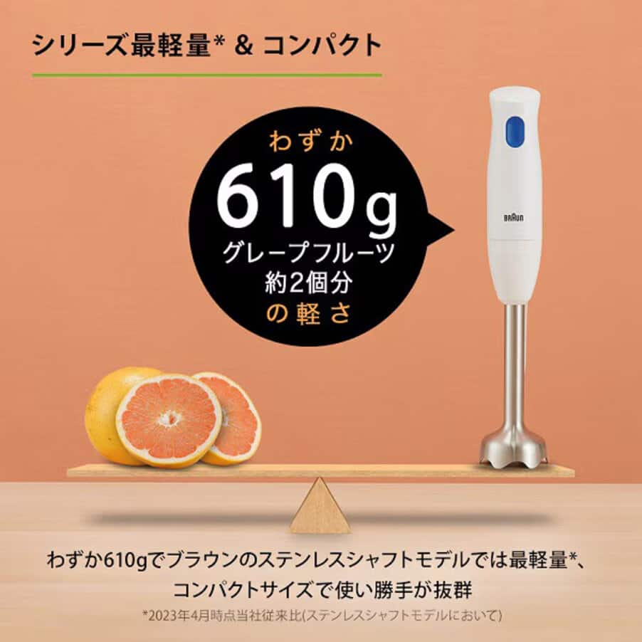 Braun MultiQuick 1 Hand Blender control button detail