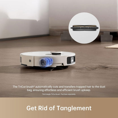 Dreame X40 Ultra Complete Robot Vacuum Cleaner with Mop function 12,000Pa Suction Power, 70°C Mop, Automatic Emptying & Refilling