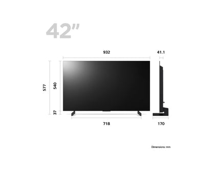 LG 42 Inch Smart TV - OLED evo C3 OLED42C34 4K Smart TV 2023 Model - Buy Online in UAE