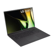 كمبيوتر محمول LG gram رفيع وخفيف الوزن مقاس 17 بوصة، إصدار Intel® Evo™ - معالج Intel® Core™ Ultra 7 مدعم بالذكاء الاصطناعي، ذاكرة وصول عشوائي (RAM) سعة 16 جيجابايت، قرص SSD سعة 1 تيرابايت، أسود 17Z90S-G.AAB6U1