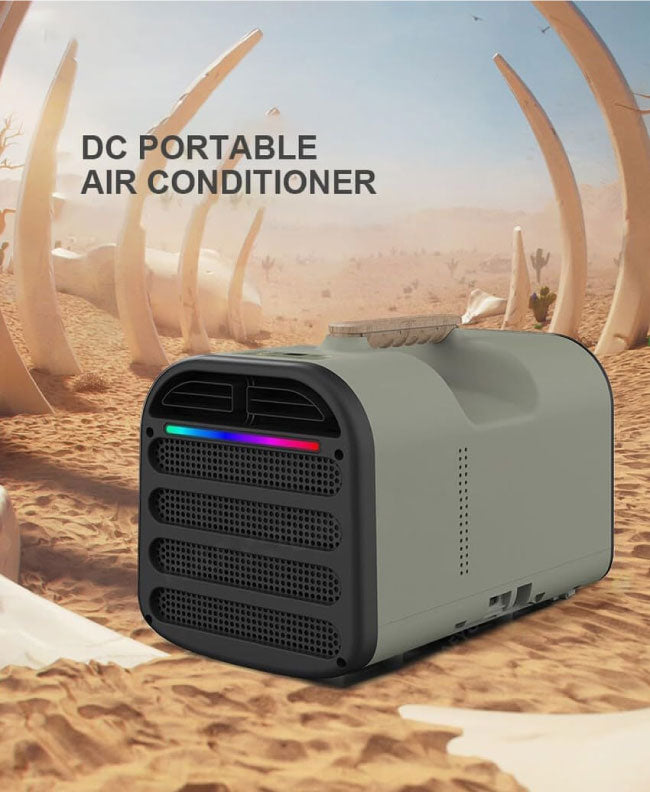 Portable Air Conditioner, 5200 BTU Camping Tent Air Conditioner, Compact & Lightweight Outdoor AC Unit
