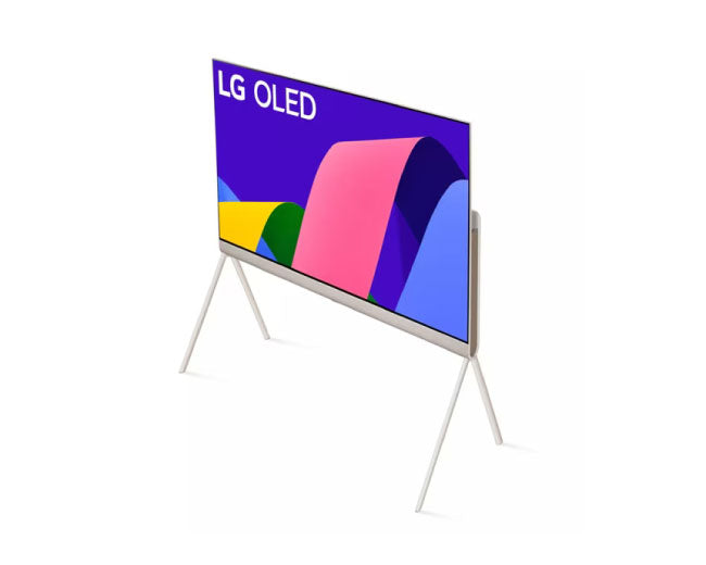 LG 55 Inch Class OLED Objet Collection 4K Posé Smart Lifestyle TV 55LX1QPUA