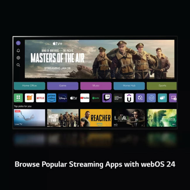 65 Inch Class QNED 4K LED QNED85T series TV with webOS 24