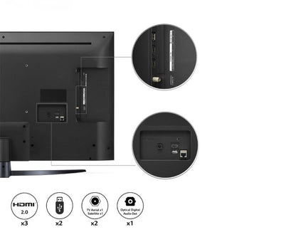 LG UQ91 43 Inch 4K Smart UHD TV 2022 43UQ9100