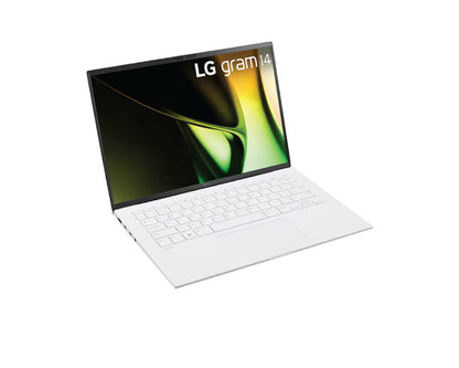LG gram 14 Inch Ultra-lightweight 16:10 Anti-glare IPS Display Intel® Core™ Ultra 7 Processor 14Z90ST White