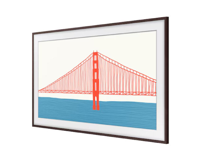 Samsung Customisable Modern Brown Bezel for The Frame 43 Inch TV VG-SCFA43BWB/XC