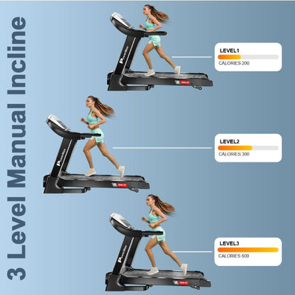 PowerMax TDM-97 Motorised Treadmill