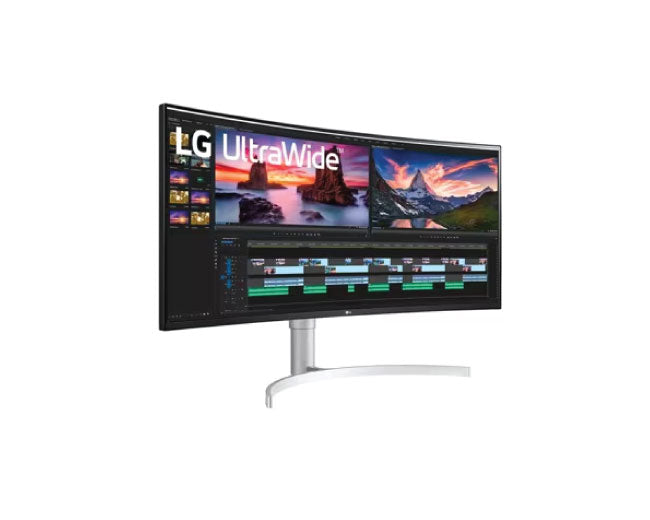 LG 38 Inch UltraWide QHD+ IPS Curved Monitor with Thunderbolt™ 3 Connectivity 38WN95C-W