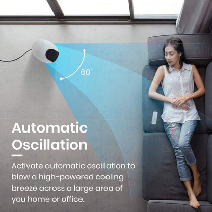 Pro Breeze 42 Inch Portable Tower Fan with Built-in 7L Evaporative Air Cooler Function, 3 Speeds, 60° Oscillation, 10 Hour Timer & Night Mode