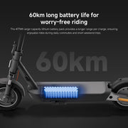 Xiaomi Electric Scooter 5 Pro, Dual Shock Absorbers 60km Long Battery Life, 10 Inch Tubeless Tire 1000WMax Power